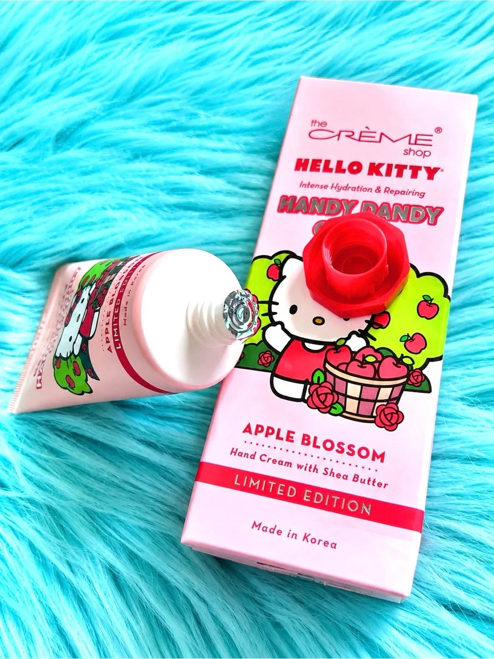 Crème Shop x Sanrio Hello Kitty Apple Blossom Hand Cream Limited Edition